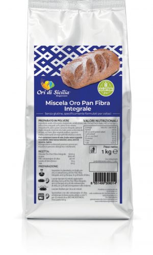 Miscela oro pan fibra integrale - Ori di Sicilia
