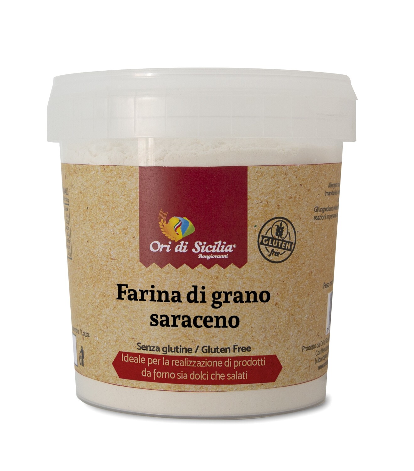 Farina di grano saraceno gr.400 - Ori di Sicilia Bongiovanni