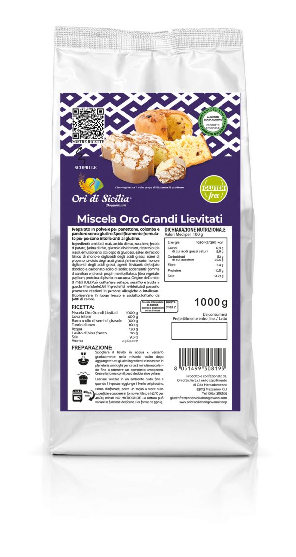 Miscela Oro Grandi lievitati