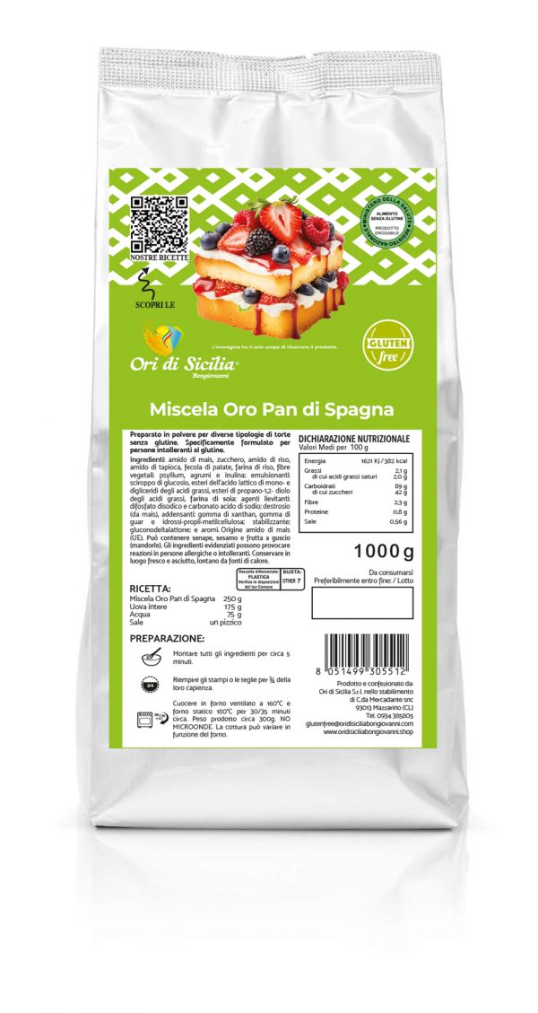 Miscela Oro Pan di Spagna