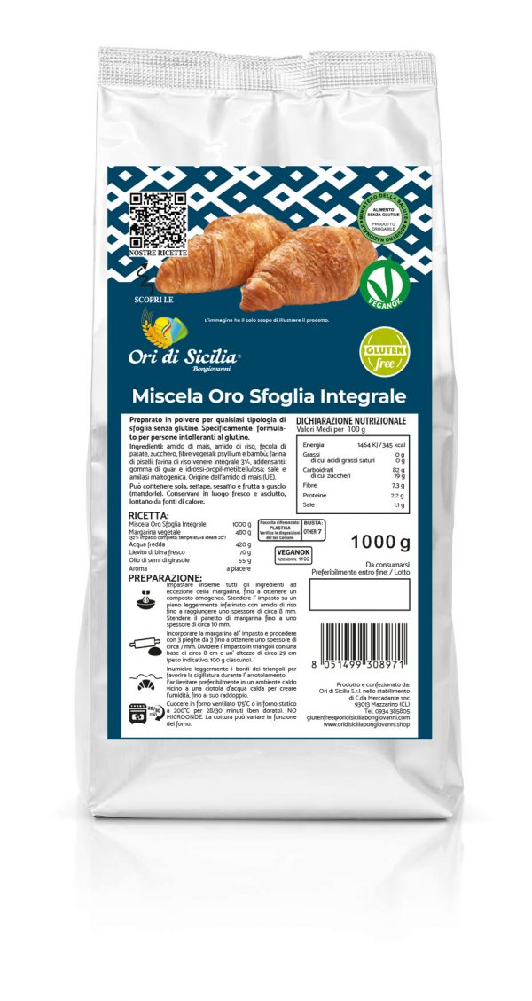 Miscela Oro Sfoglia Integrale