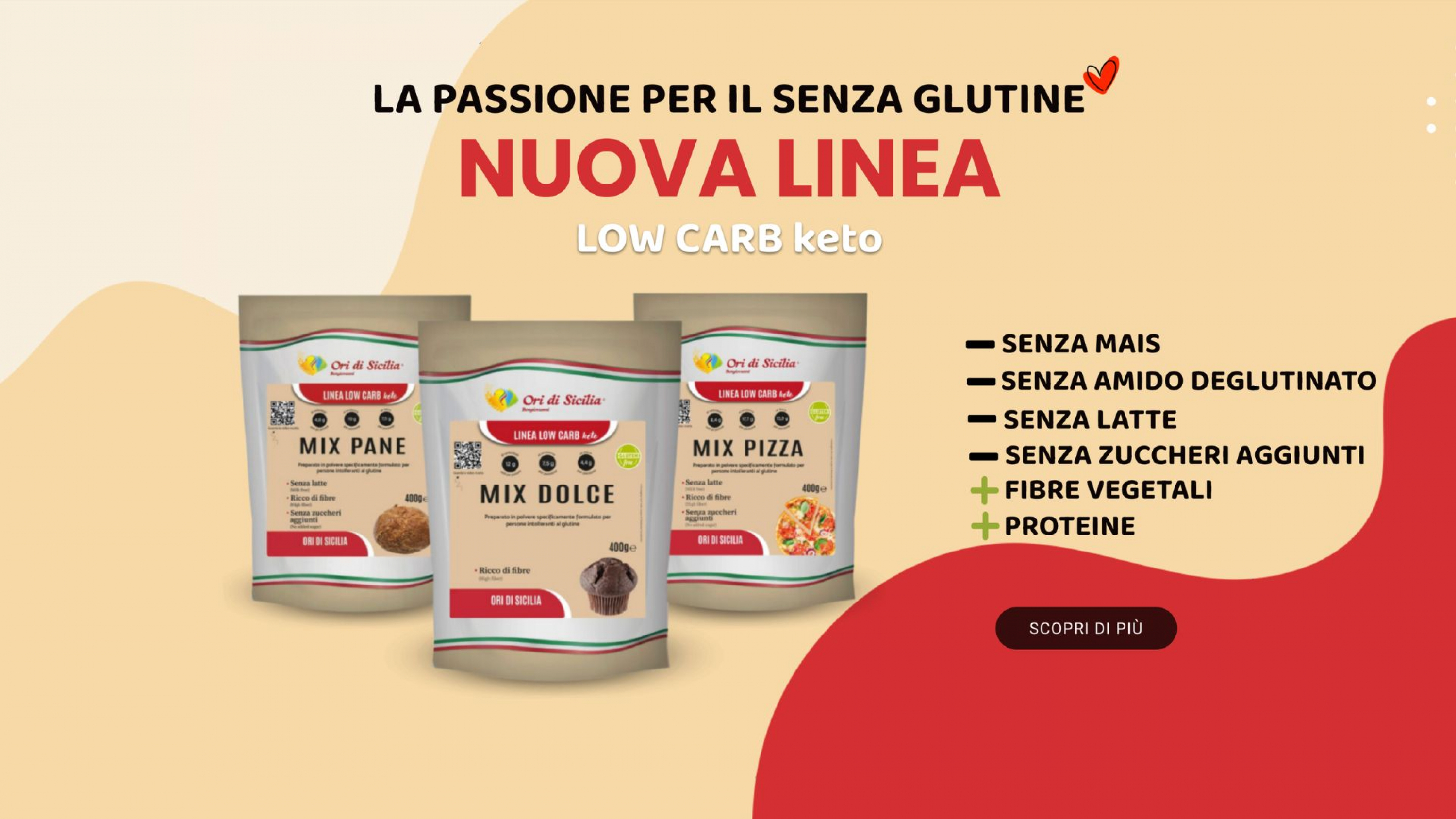 Ori di Sicilia - Linea Low Carb Keto