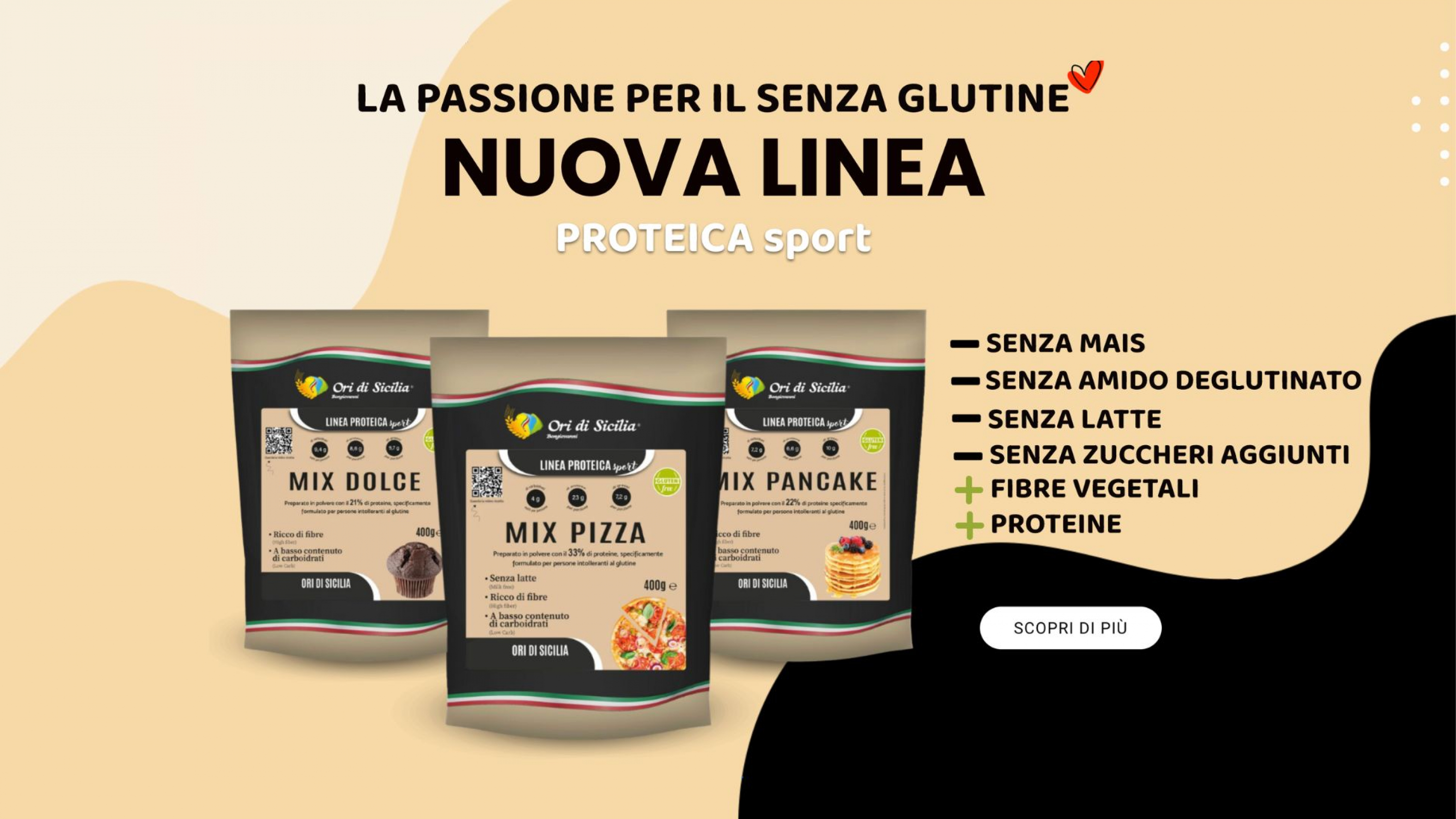 Ori di Sicilia - Linea Proteica Sport