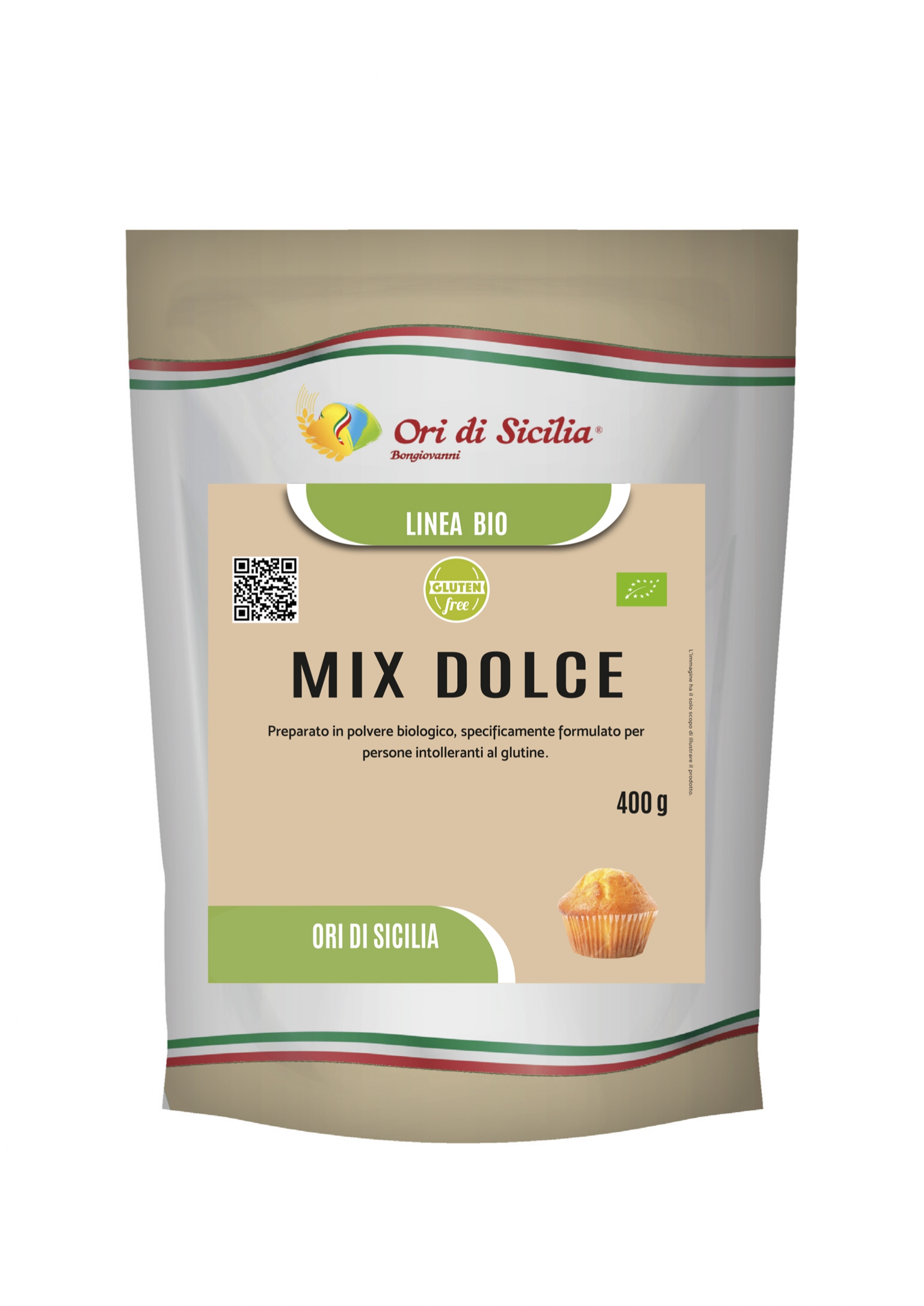 MIX DOLCE BIO SENZA GLUTINE 400 GR.